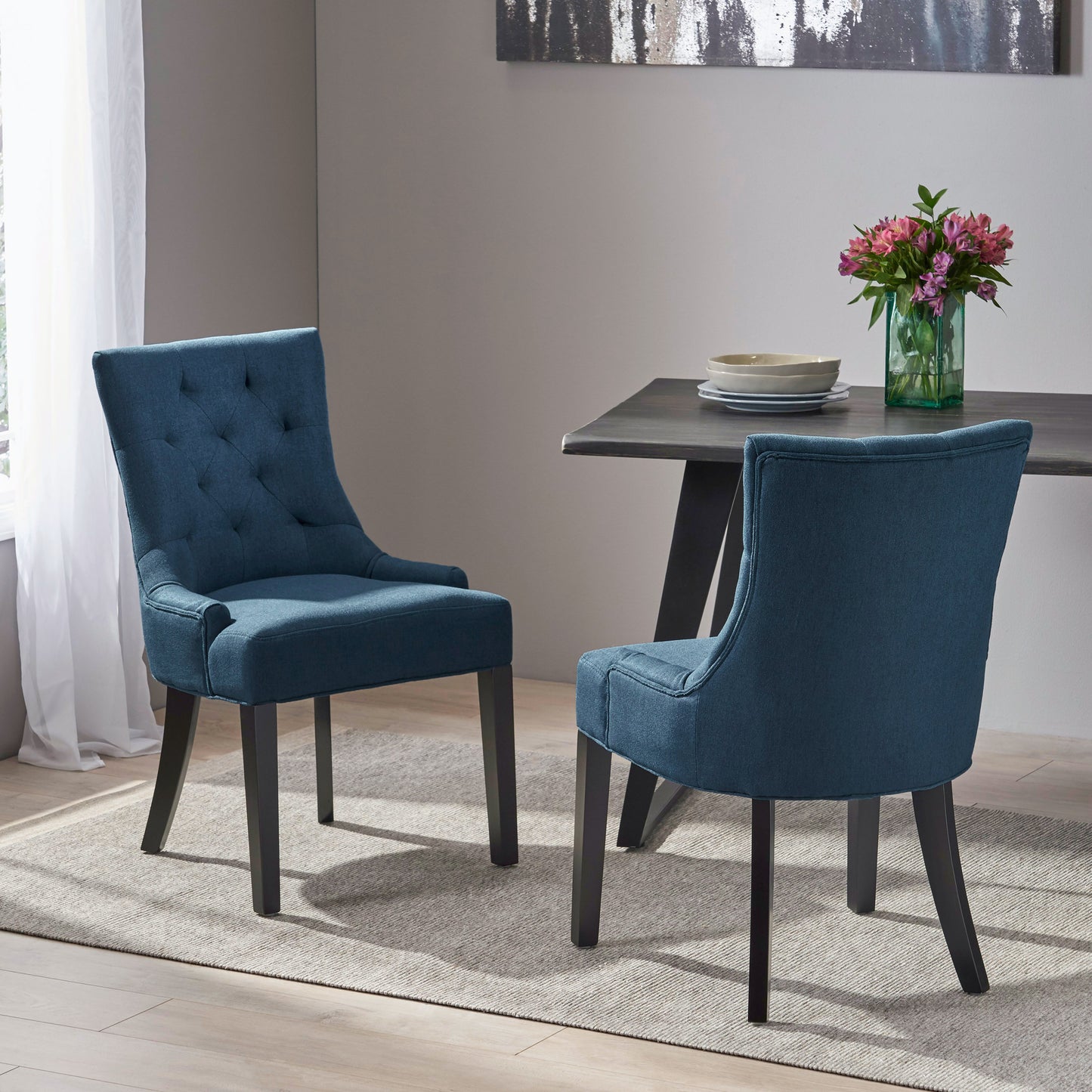 CHENEY DINING CHAIR - KD MP2(set of 2)