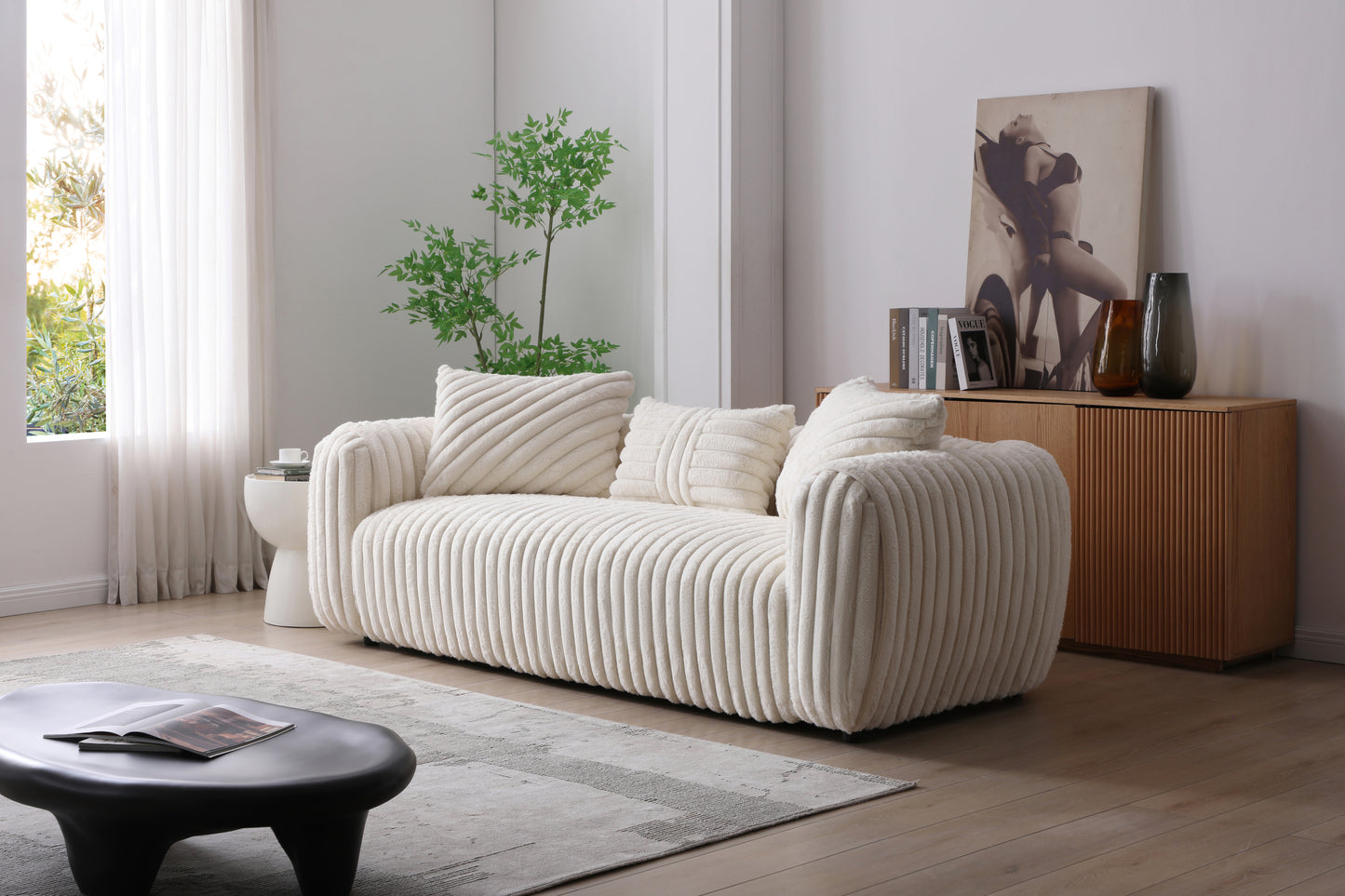 Cancun G00932A-S Sofa , White