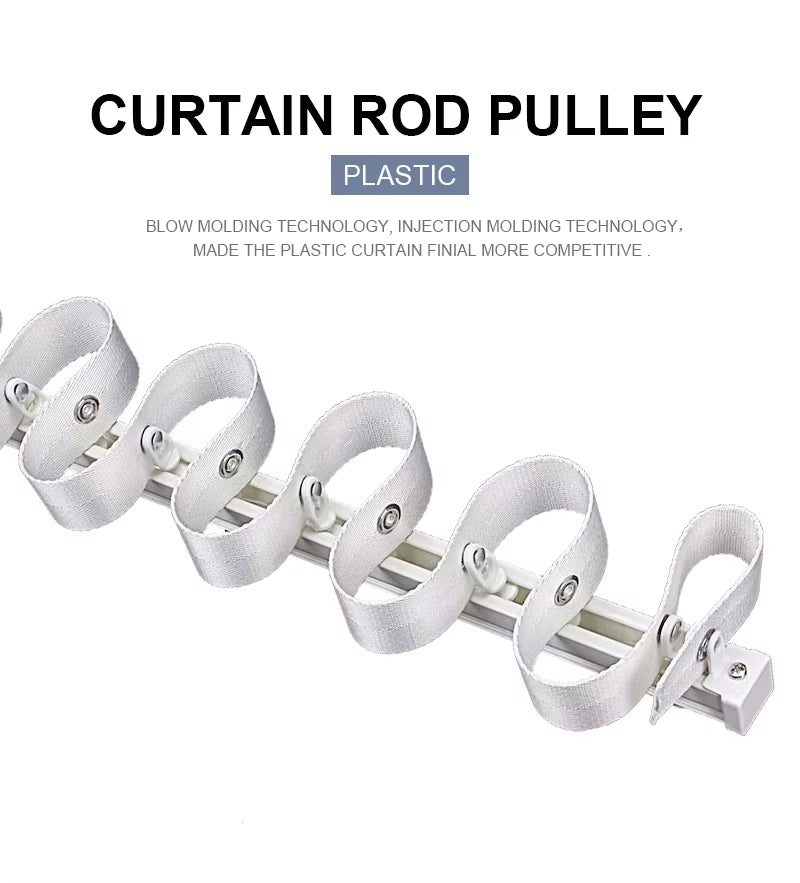 S Wave Ripple Fold Curtain Tape for Bottom Curtain Track Accessory 3cm Width Model Number Curtain Track Rail