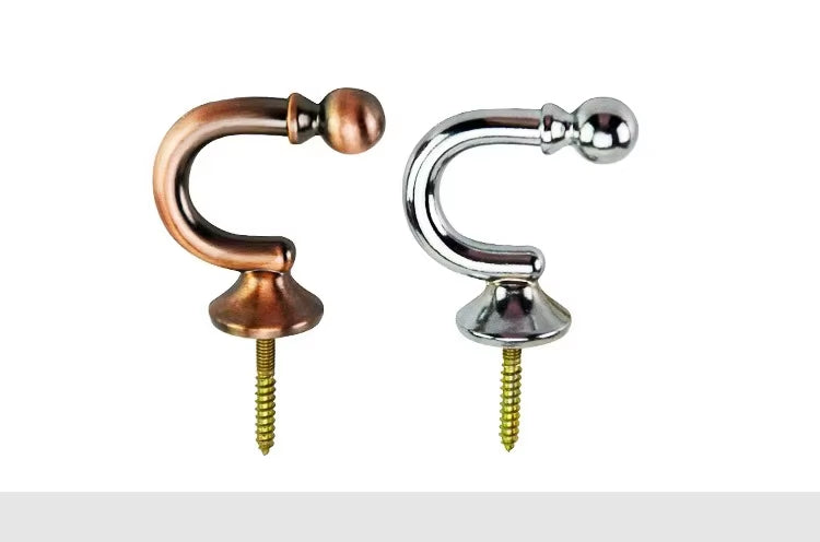 Metal Curtain Hook Russia Side Curtain Tiebacks Holder for Curtains