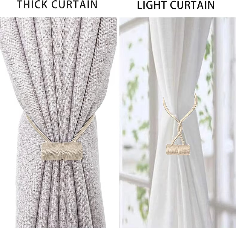 Factory Supply Curtain Tieback Wholesale Colorful Magnetic Curtain Tieback Gold