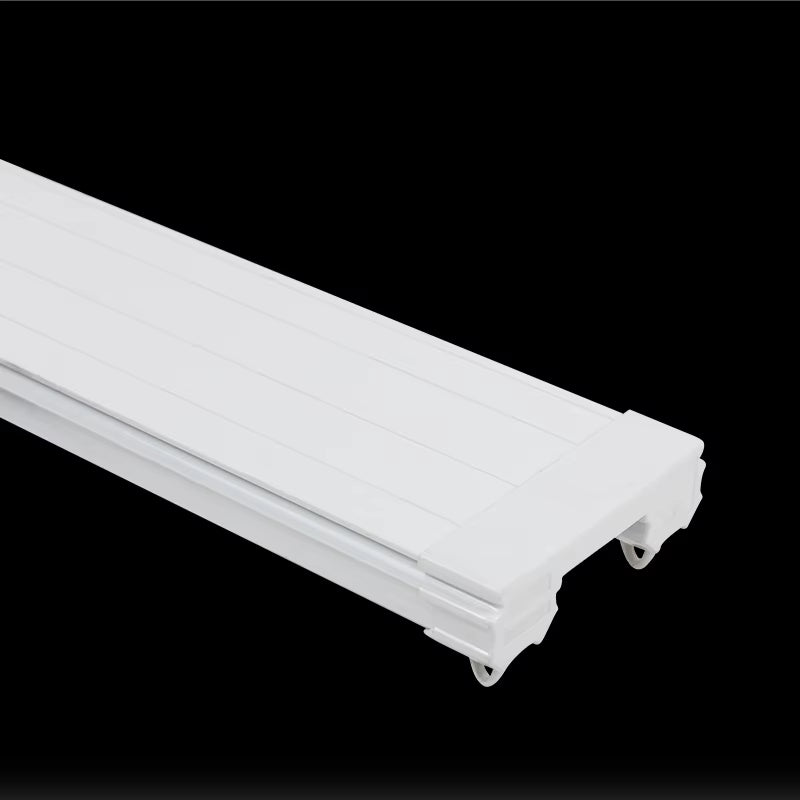 Wholesale Customized PVC Double Curtain Track Factory Price Curtain Poles Tracks & Accessories