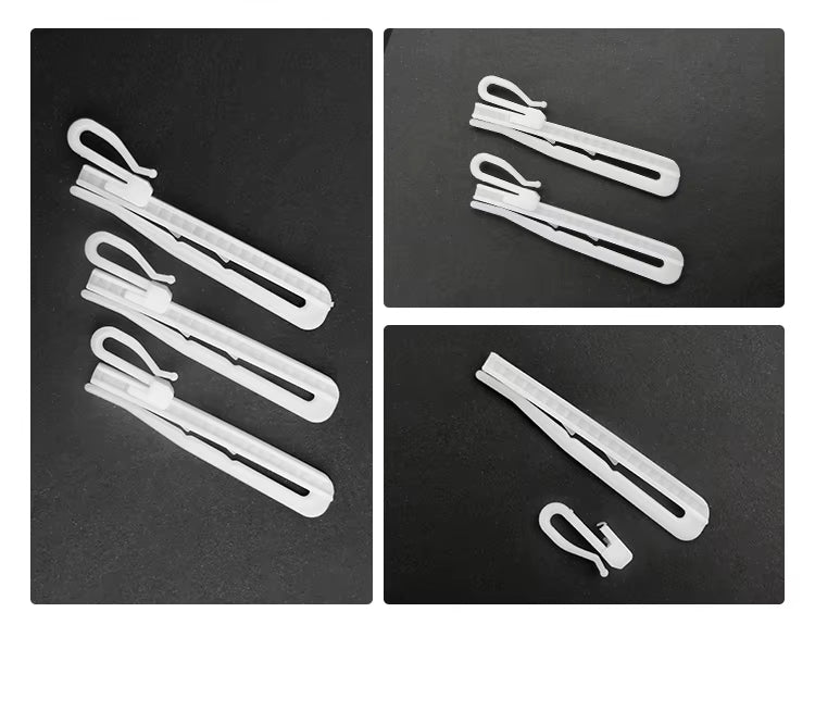 Home Decor Accessories 8cm Plastic Ceilling Hooks Eco-friendly PVC Curtain Pin Hook