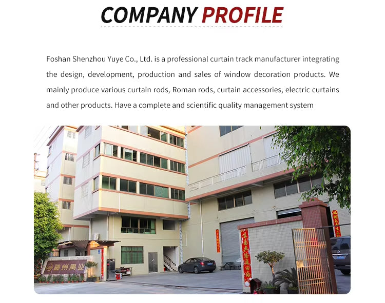 Straight Wall Mounted Aluminum Profile Curtain Rod Curtain Slide Window Sliding Track Rail
