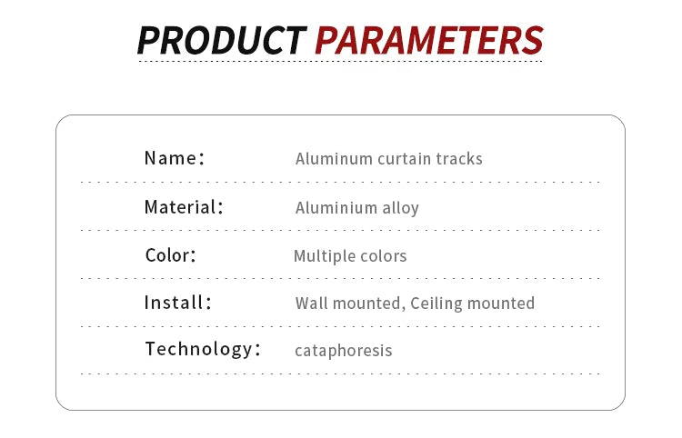 Aluminum Track Free Samples Curtain Rail for Project