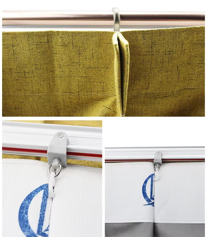 Home Decorative Window Drapery Hook Curtains Hook Eco-friendly Plastic Nature White Contemporary Curtain Pin Hook