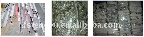 Plastic Cuved Curtain Rail L Sharp Customized Eco Friendly PVC U Shape Hospital Curtain Track