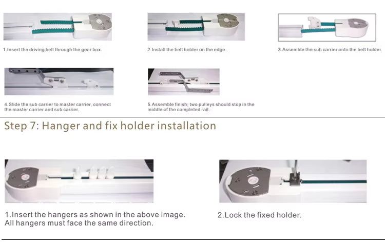 Motorized Curtain Track Motor Intelligent Tuya Wifi Electric Smart Automatic Curtain Motor with Wifi Control