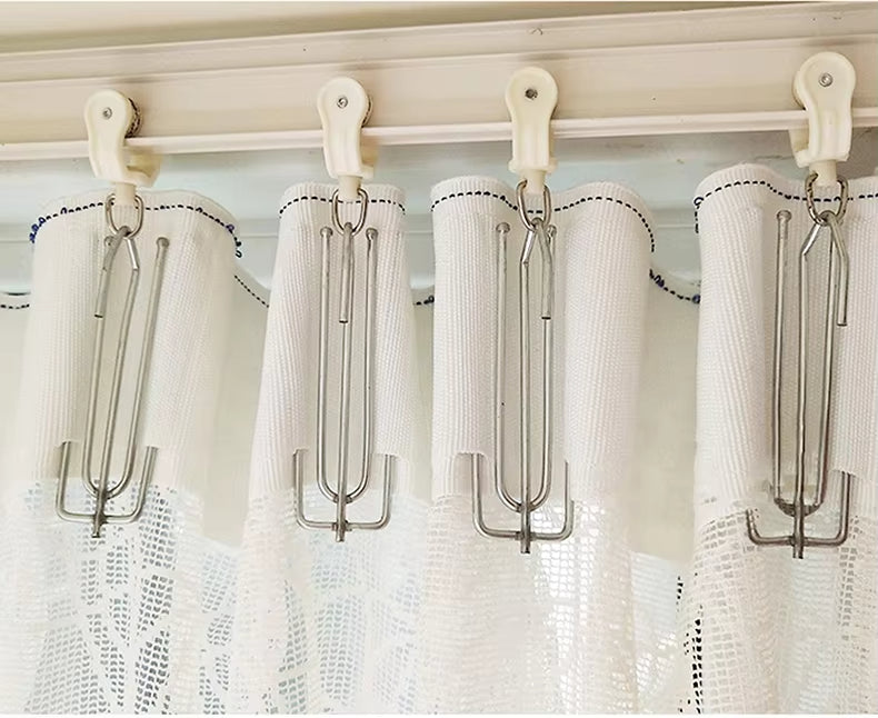 10cm Non Woven S-fold Pinch Pleated Curtain Eyelet Ring Curtain Tape for Curtain