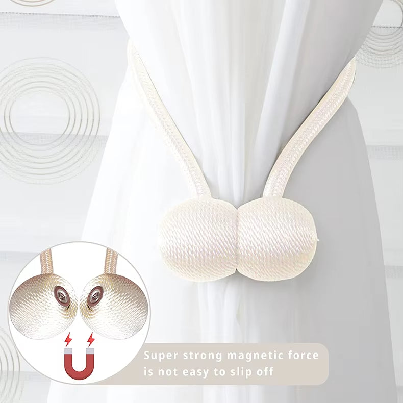 Japandi Low Price Hot Selling Decoration Strong Magnetic Curtain Holders Holdbacks Tieback