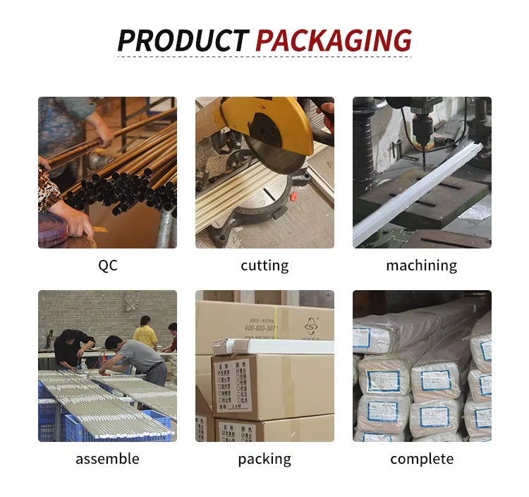 Metal Window Curtains Stick Pull Iron Eco-friendly Handles Curtain Stick