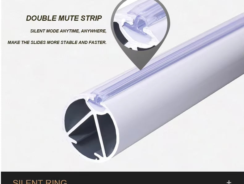 Eco-friendly Wholesale Customized Home Decoration 25mm Simple Metal Curtain Pole Aluminum Curtain Rod