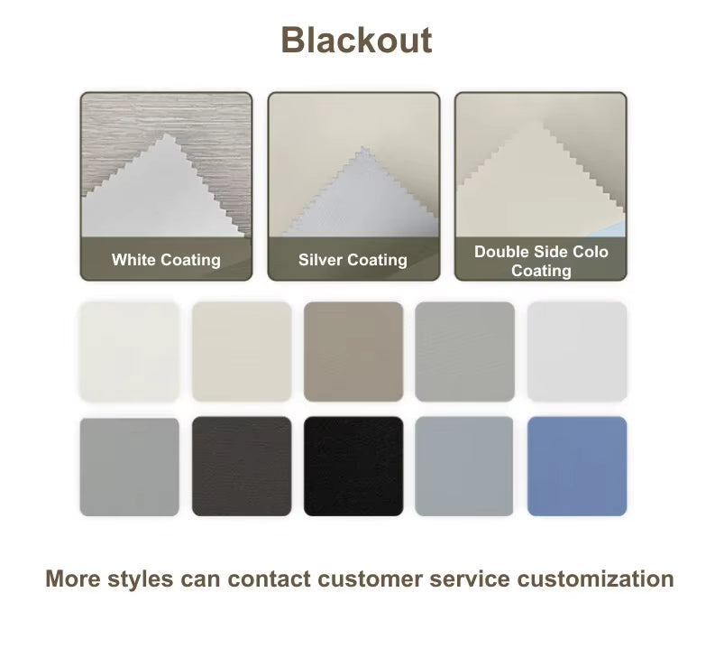 Custom Office Blackout Roller Shades Polyester Spring Control Roller Blinds for Window