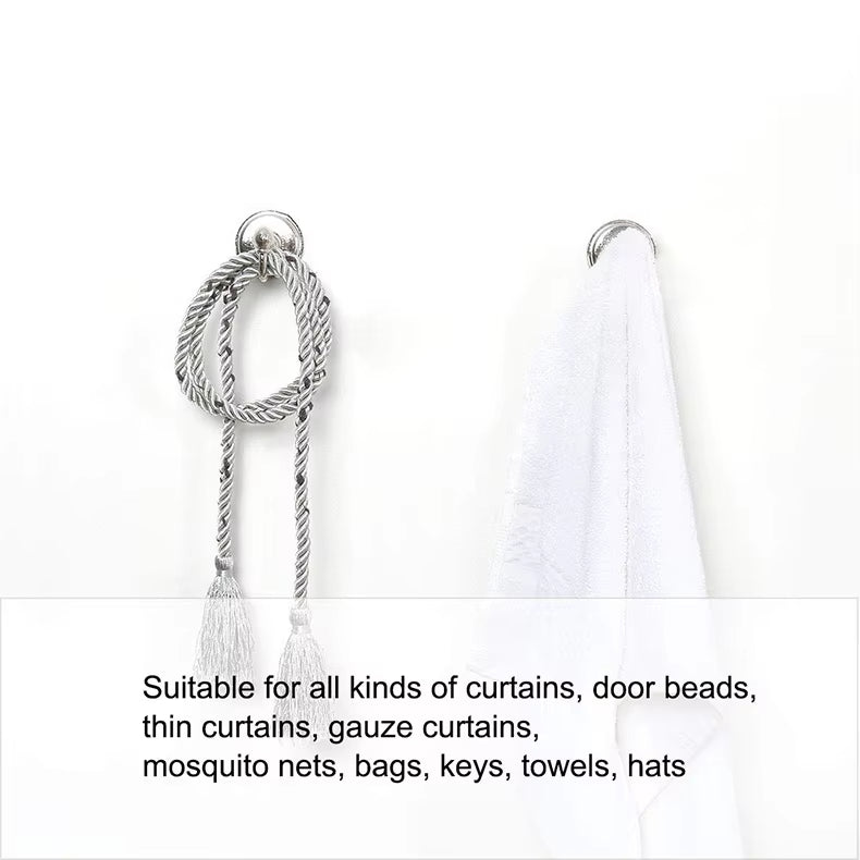 Guangdong Eco-friendly Antique Copper Iron Window Curtain Tieback Hooks for Curtains