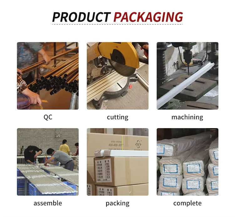 Eco Friendly Ceiling Mounted Curtain Railing Heavy Duty Double Aluminium Alloy Curtain Track Rail