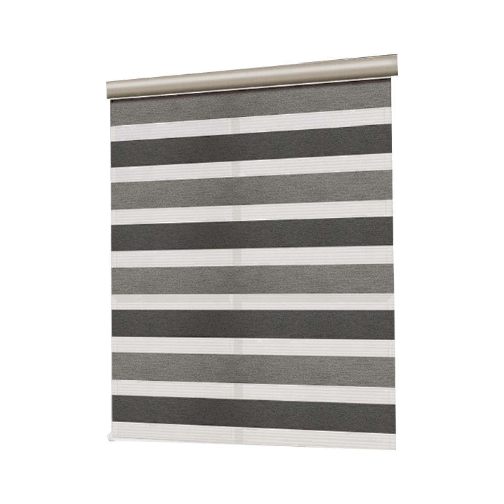 Modern Manual Day and Night zebra Aluminum Window Blackout Roller Roman Blinds Shades