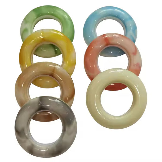 Hot Sale Curtain Accessories Curtain Eyelet Rings Grommet Eyelets Hookless Plastic Single Customized Christmas Contemporary