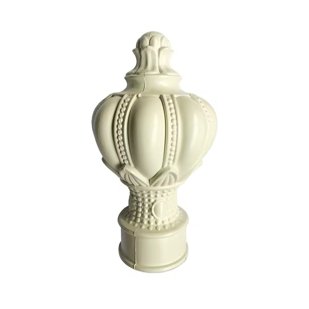 New Arrivals Luxury 28mm PP Plastic Curtain Decoration Curtain Rod Head for windows Decoration