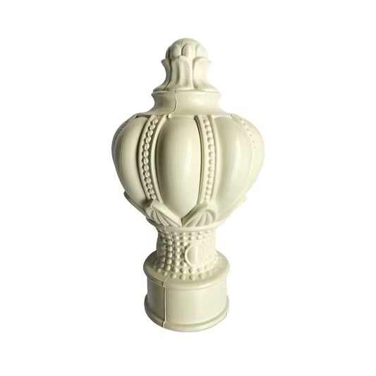 New Arrivals Luxury 28mm PP Plastic Curtain Decoration Curtain Rod Head for windows Decoration