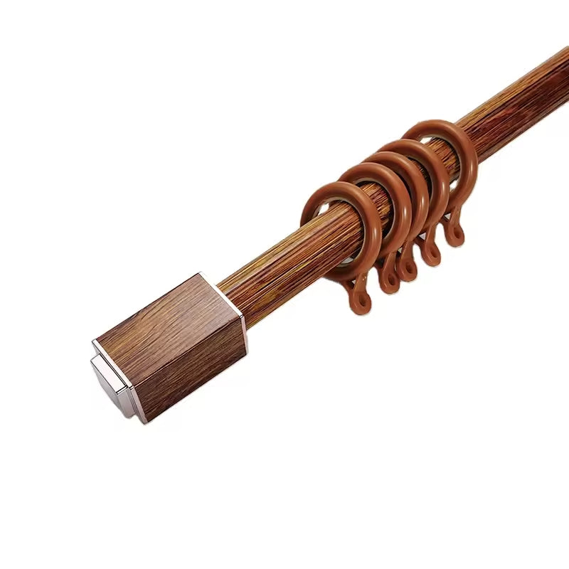 Wholesale Double Aluminum Metal Curtain Rods Set for Home Decor