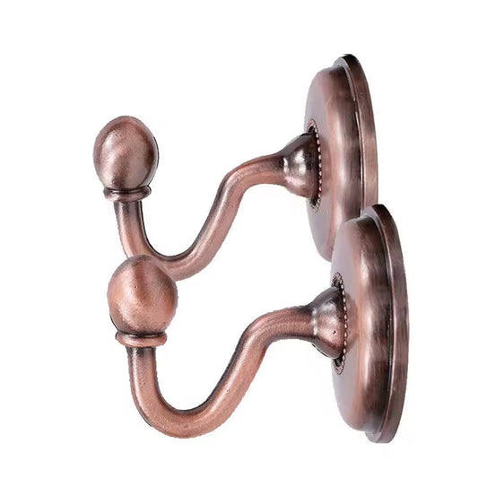 Guangdong Eco-friendly Antique Copper Iron Window Curtain Tieback Hooks for Curtains