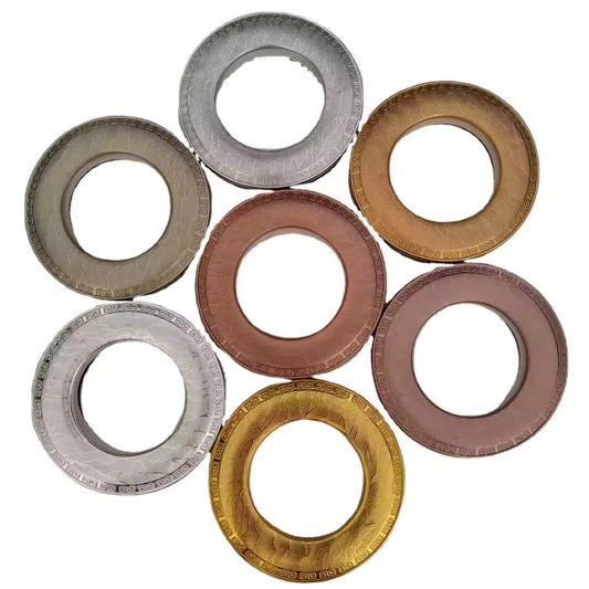 Szone Curtain Accessories 40mm Chrome Metal Curtain Ring Eyelet Stainless Steel Grommets
