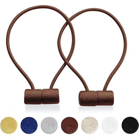 Factory Supply Curtain Tieback Wholesale Colorful Magnetic Curtain Tieback Gold