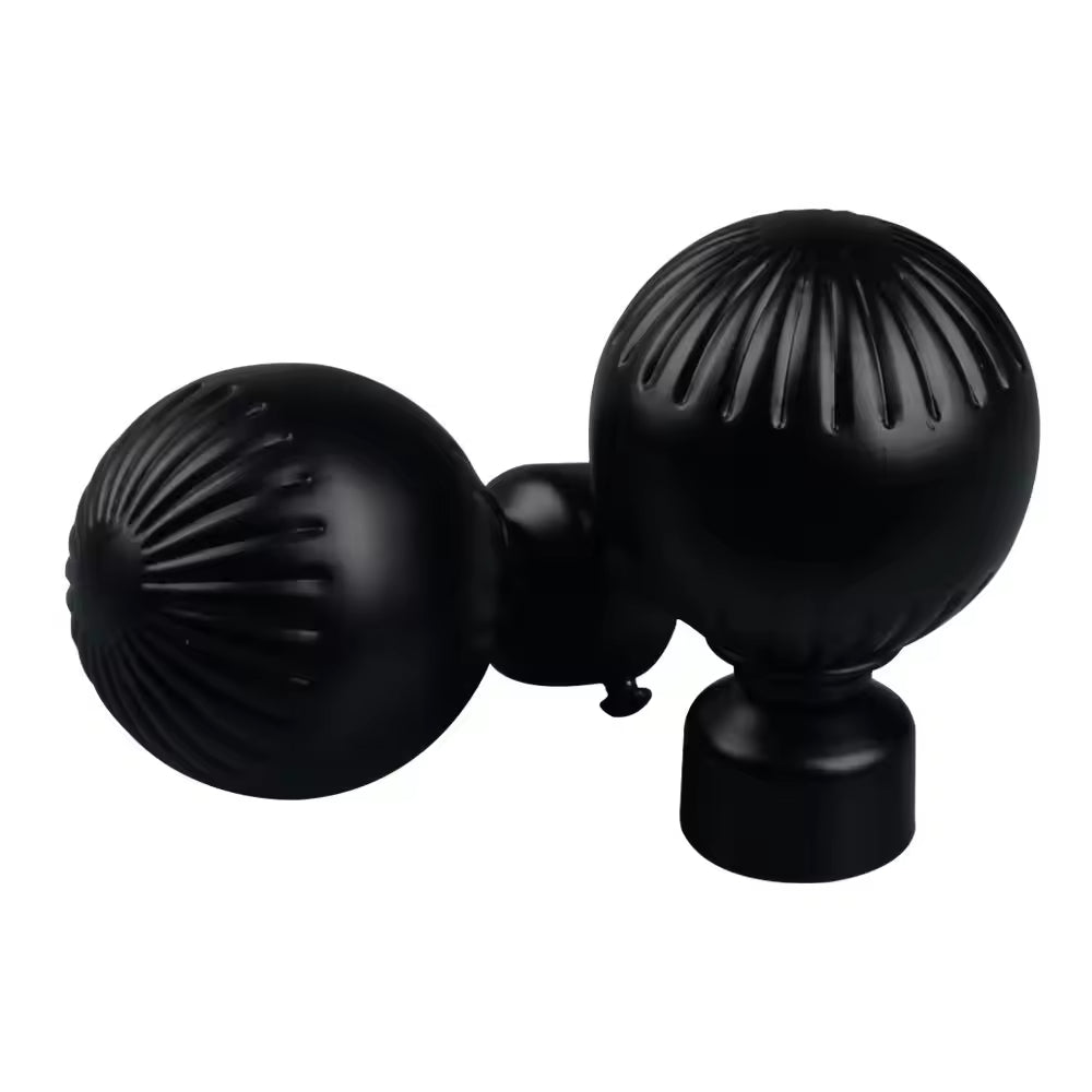 European Style Decorative Finials Decora New Arrivals Luxury Drapery Finials Metal Iron Curtain Rod Finials
