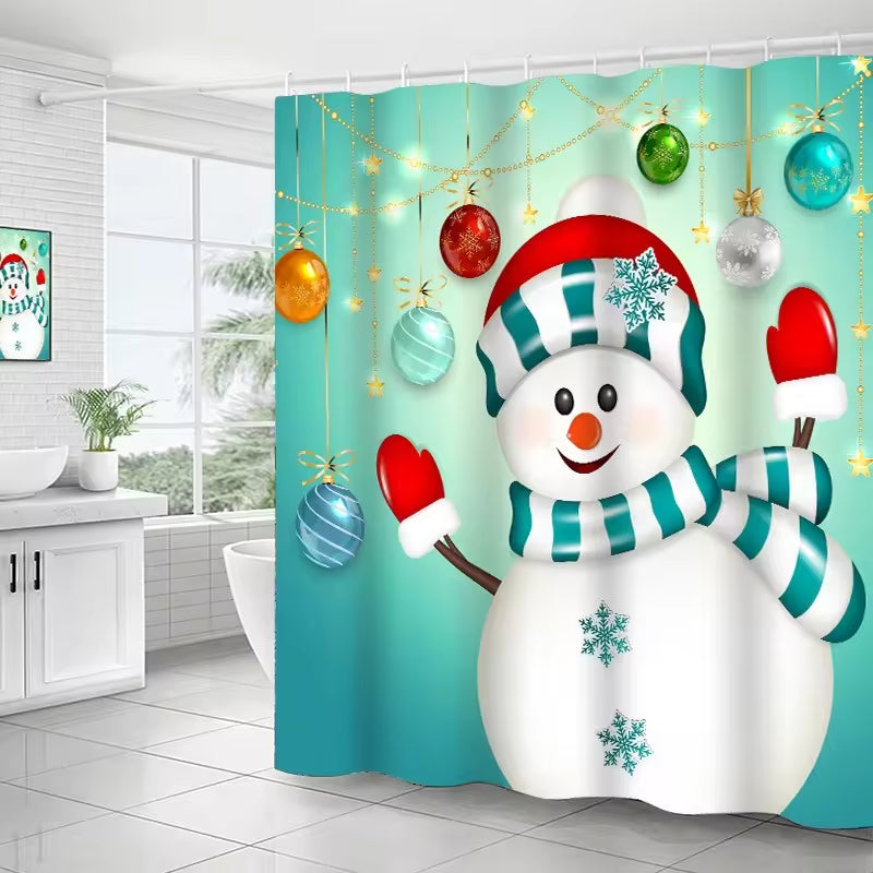 Custom 3D Printed Shower Curtains for Bathroom