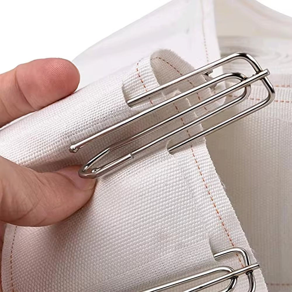 10cm Non Woven S-fold Pinch Pleated Curtain Eyelet Ring Curtain Tape for Curtain