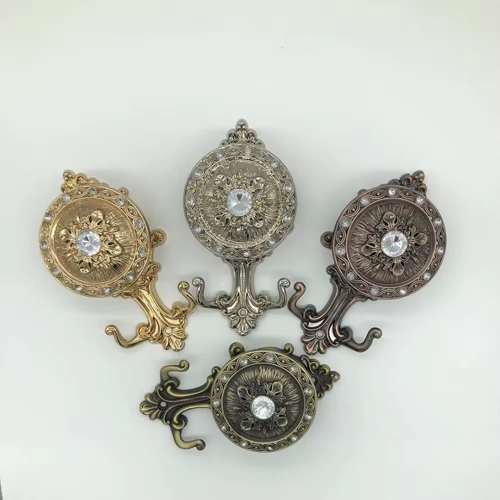 Manufacture Decorative Metal Double Sided Shower Tieback Curtain Hook Back for Curtains