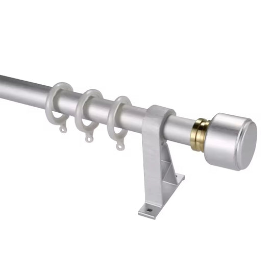 28mm Custom Long Heavy Duty Window Decorative Aluminum Curtain Rod Pole