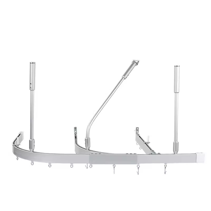 Ceiling Mounted Aluminum Curved Flexible Bendable Hospital Curtain Track System