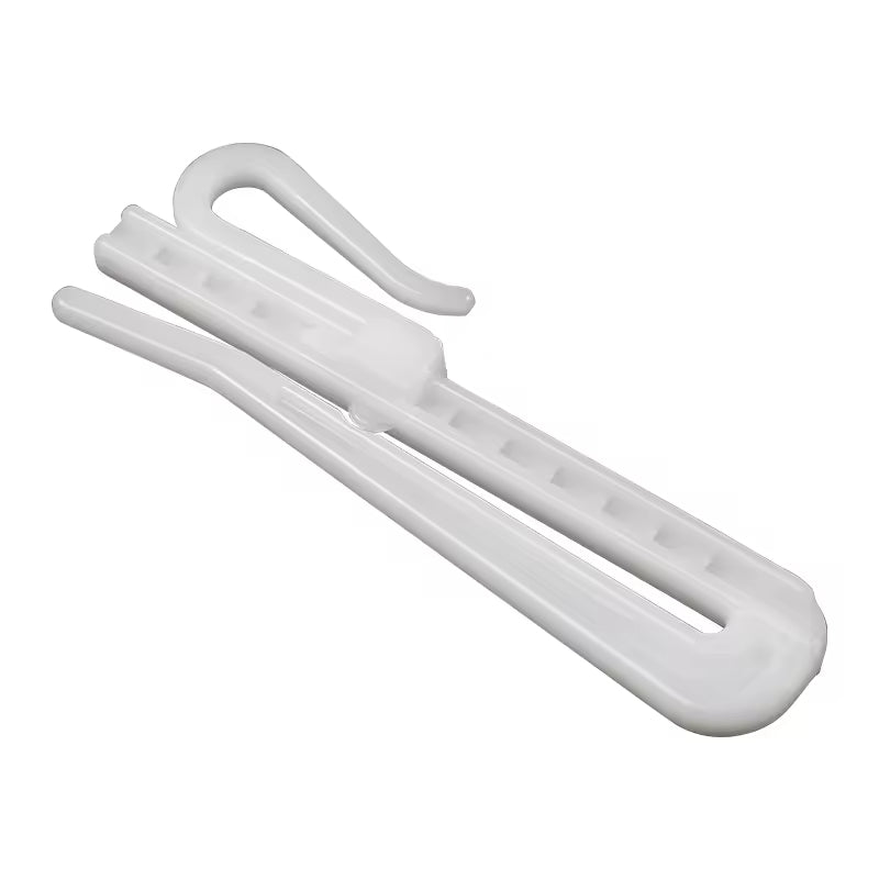 Adjustable Light Weight Plastic Curtain Hook for Hanging Fabrics Curtain