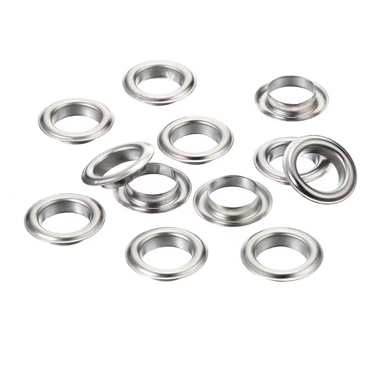 Szone Curtain Accessories 40mm Chrome Metal Curtain Ring Eyelet Stainless Steel Grommets
