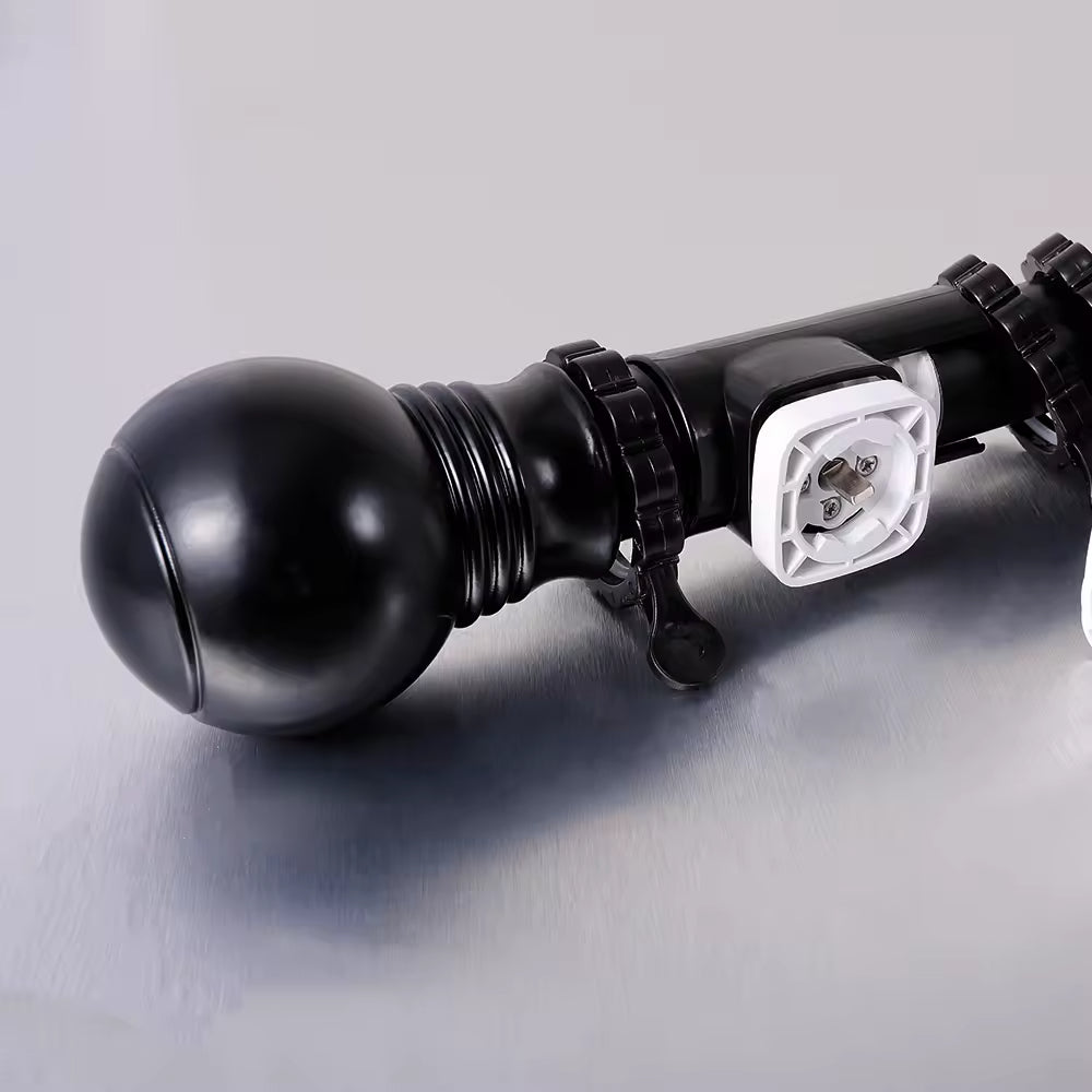 3m White Automatic Motorized Curtain Rods Set System with Accessories in Stock