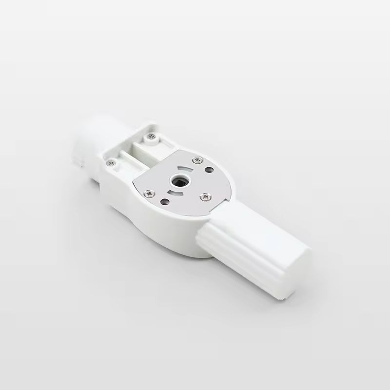 Smart Home Szone Roman Electric Curtain Rod with Finials and Motor for Opening Closing Metal Aluminum Track Pole