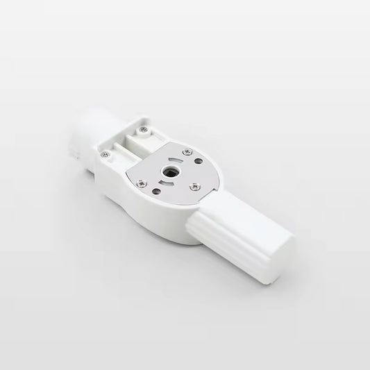 Smart Home Szone Roman Electric Curtain Rod with Finials and Motor for Opening Closing Metal Aluminum Track Pole