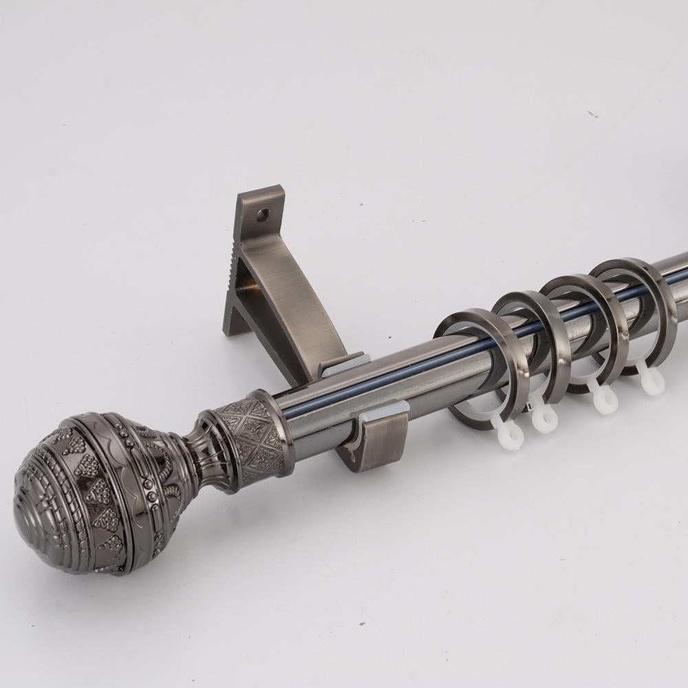 Factory Supply Stainless Steel Curtain Rod Wholesale High Quality 28mm Metal Curtain Pole