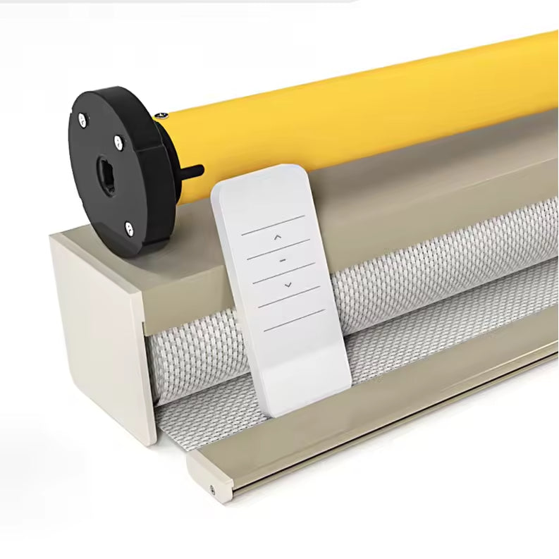 Custom Office Blackout Roller Shades Polyester Spring Control Roller Blinds for Window