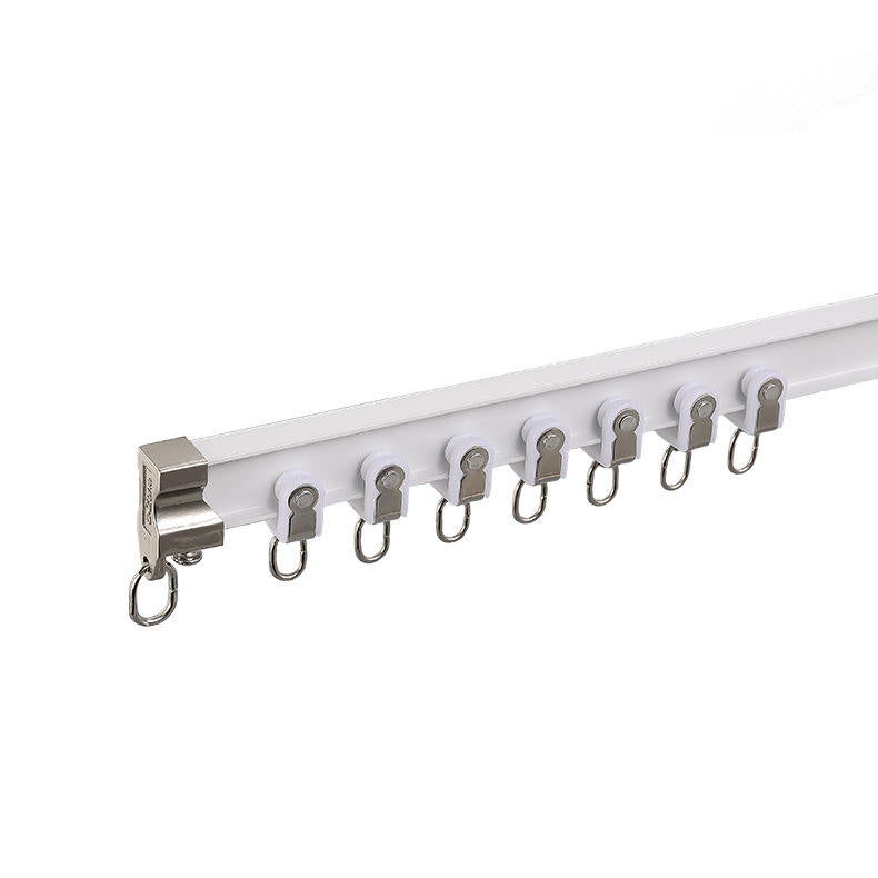 Curtain Wholesale Good Quality Lighting Ceiling Aluminium Metal Industrial Single Aluminum Alloy Electrophoresis Curtain Tracks
