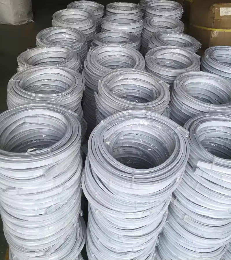 5 Meters (16FT) PVC Plastic Curtain Rail Flexible Bendable Ceiling Curtain Track