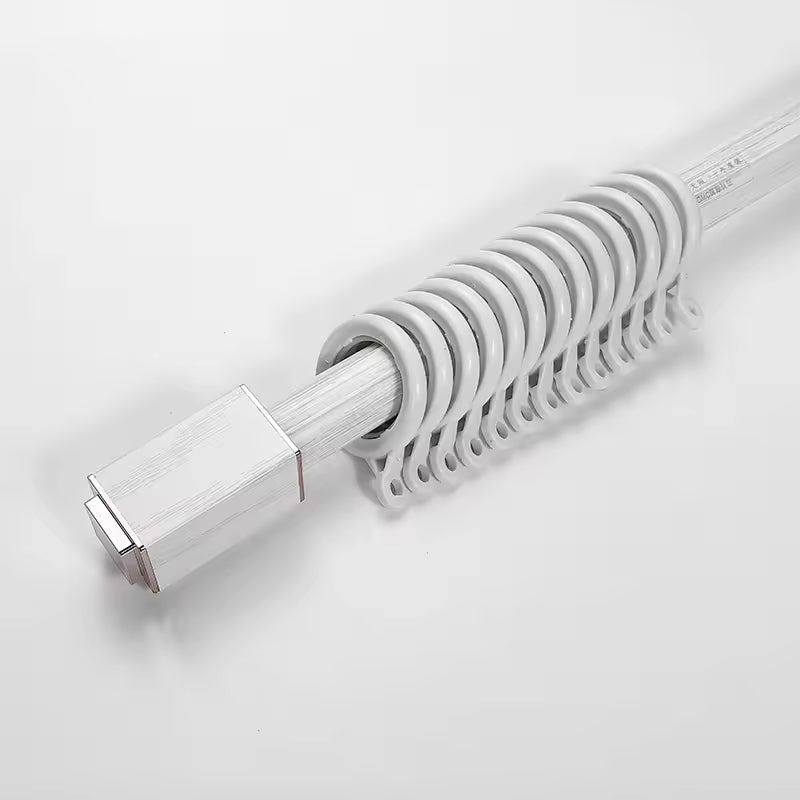 Wholesale Double Aluminum Metal Curtain Rods Set for Home Decor