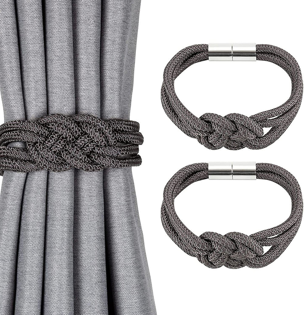 Low Price Home Decorative Rope Magnetic Curtain Holders Holdbacks Tieback