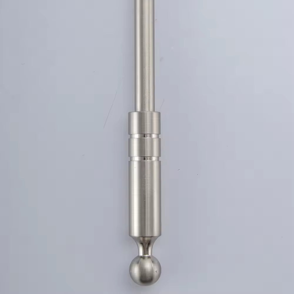 Metal Window Curtains Stick Pull Iron Eco-friendly Handles Curtain Stick