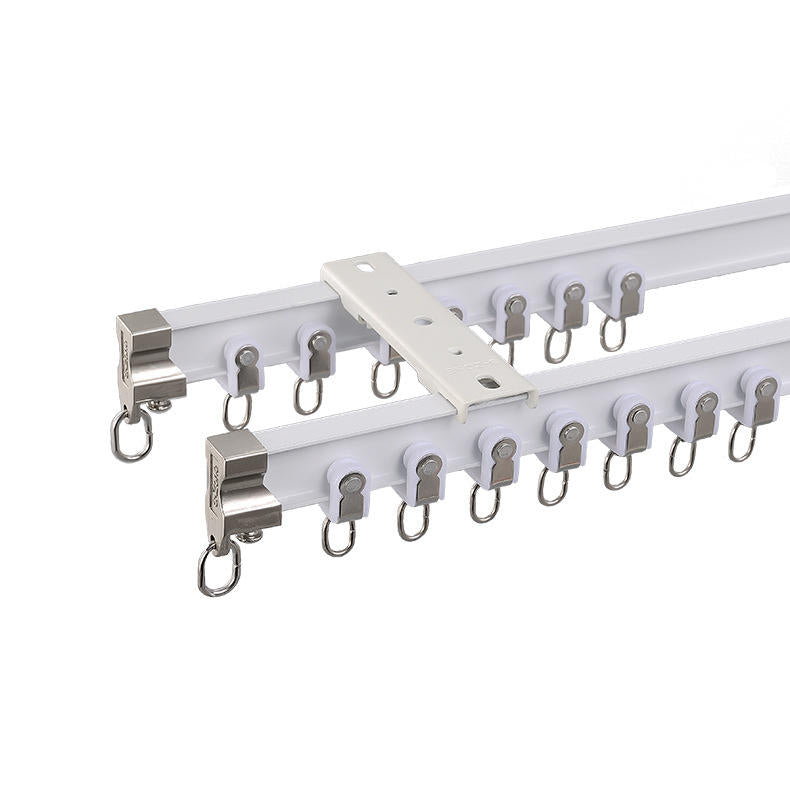 Curtain Wholesale Good Quality Lighting Ceiling Aluminium Metal Industrial Single Aluminum Alloy Electrophoresis Curtain Tracks