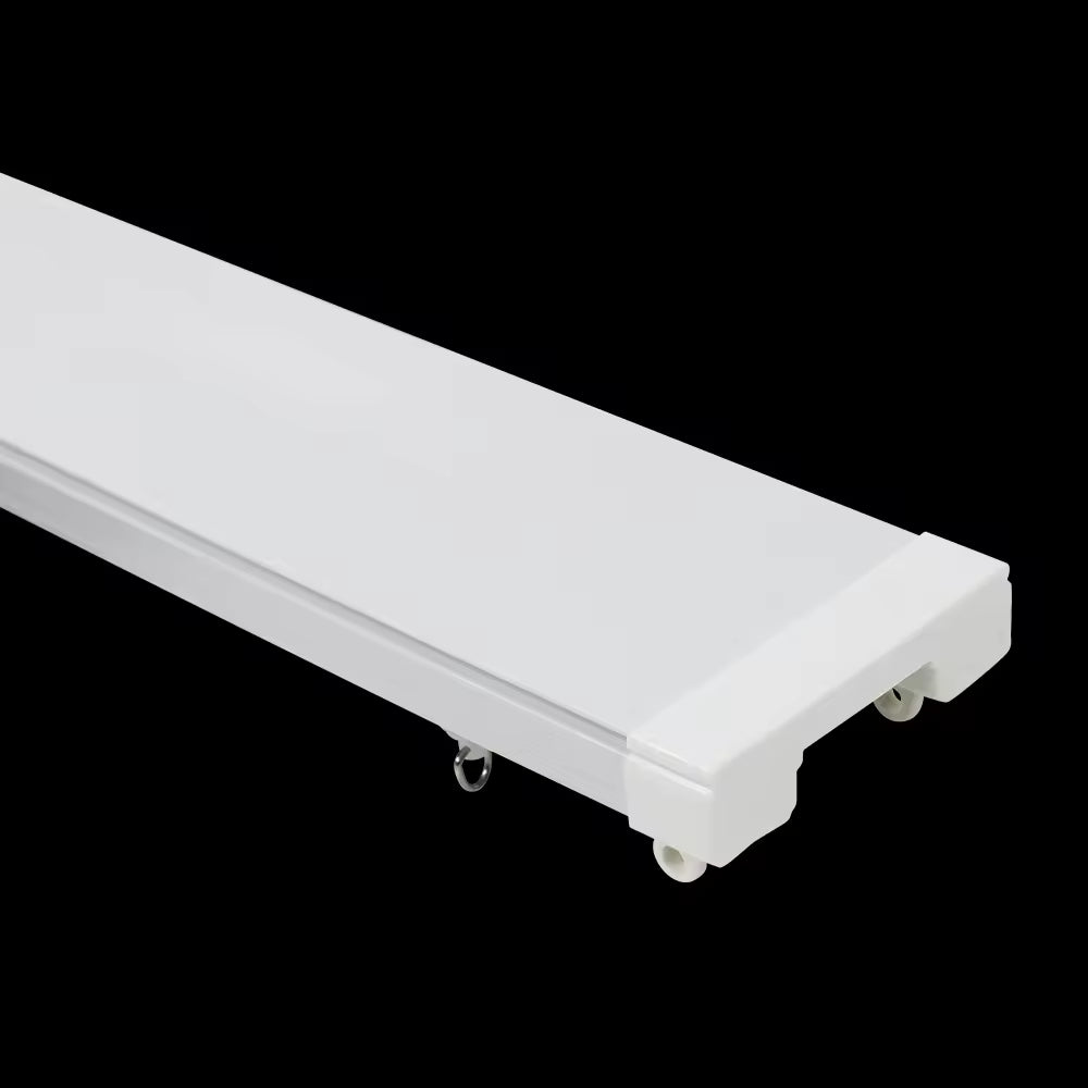 Wholesale Customized PVC Double Curtain Track Factory Price Curtain Poles Tracks & Accessories