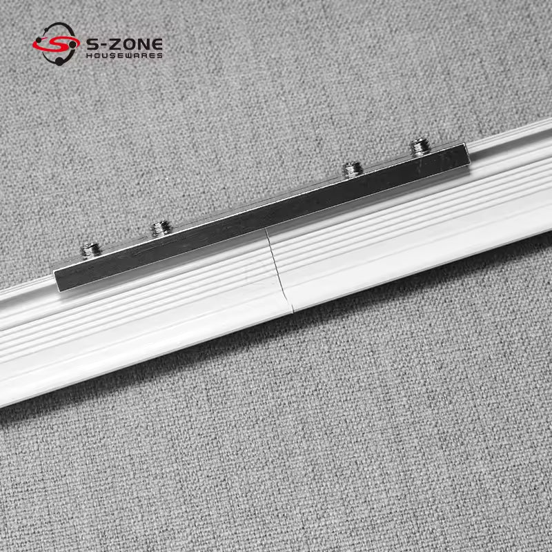 Aluminum Curtain Track Rail Ceiling Mounted Curtain Rails Eco-friendly Bendable Curtain Track