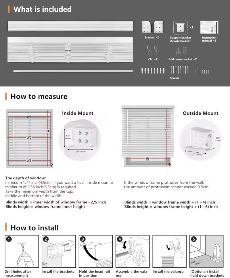Durable Plastic Material Wooden Blinds Cordless for Window