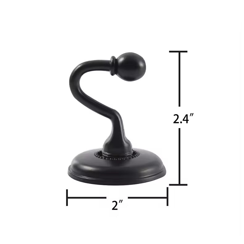 Guangdong Eco-friendly Antique Copper Iron Window Curtain Tieback Hooks for Curtains